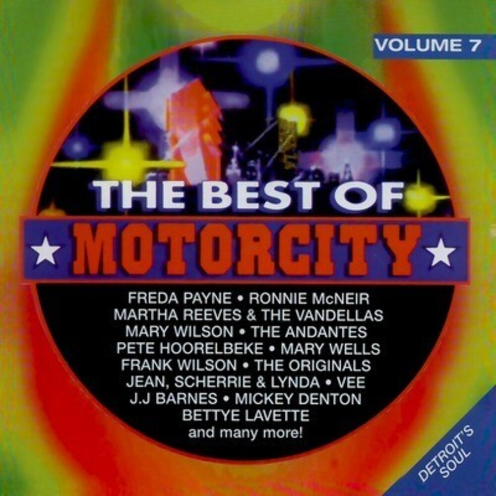 Best Of Motorcity - Best of Motorcity Vol. 7 / Various [CD]