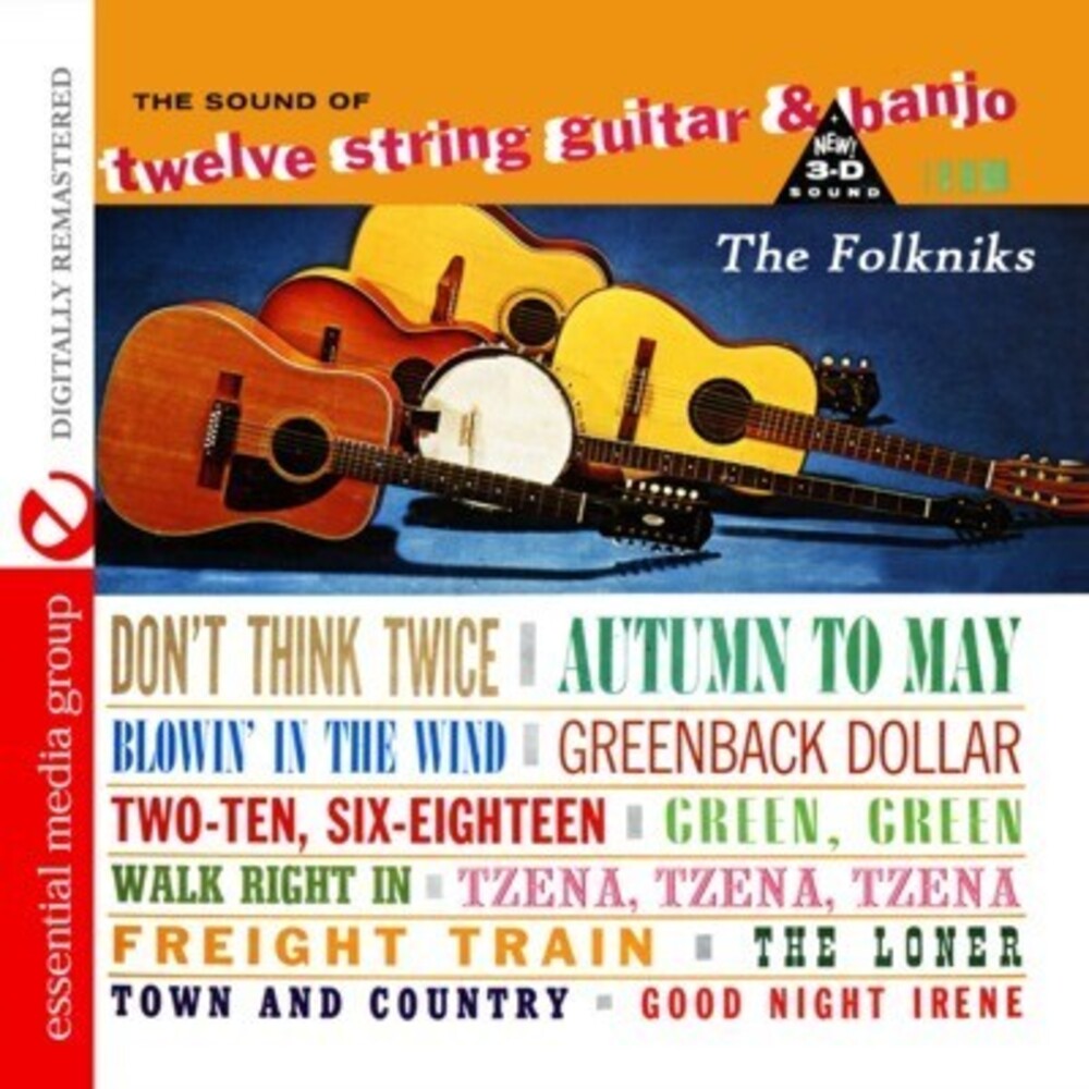 The Folkniks - Sound of Twelve String Guitar & Banjo [CD]