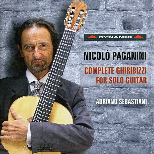 Adriano Sebastiani - Complete Ghiribizzi for Solo Guitar M.S. 43 [CD]