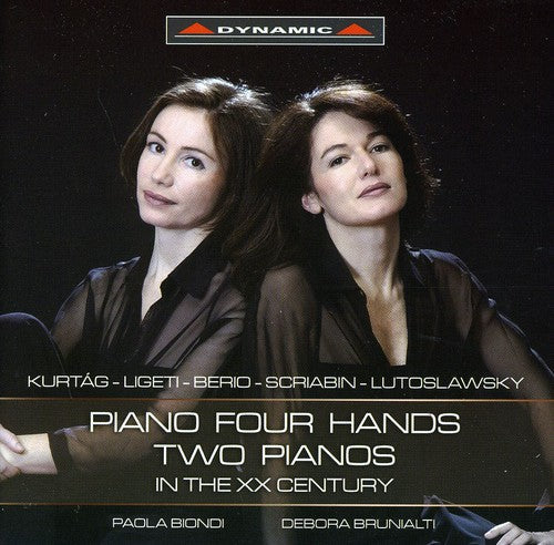 Paola Biondi - Piano Four Hands / Two Pianos in the XX Century [CD]