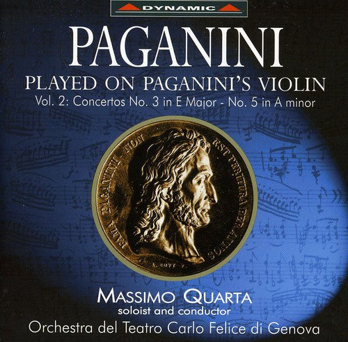 Massimo Quarta - Paganini Played on Paganini's Violin [CD]
