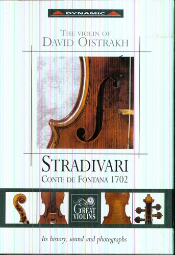 David Oistrakh - Stradivari: Conte Fontana Violin of Oistrakh [CD]