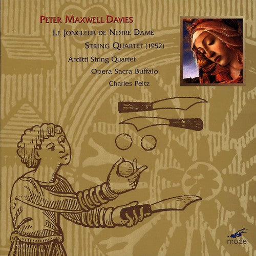 Edward Albert - Jongleur de Notre Dame / String Quartet [CD]