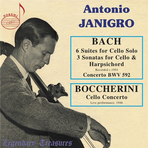 Antonio Janigro - Plays Bach & Boccherini [3 CD]