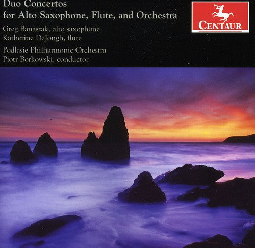 Banaszak / Dejongh / Borkowski - Duo Ctos for Alto Saxophone Flute & Orch [CD]
