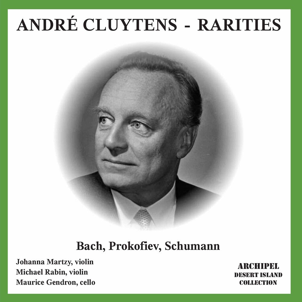 Bach / Schumann / Martzy / Gendron / Nys / Cluyten - Violin Concerto [CD]