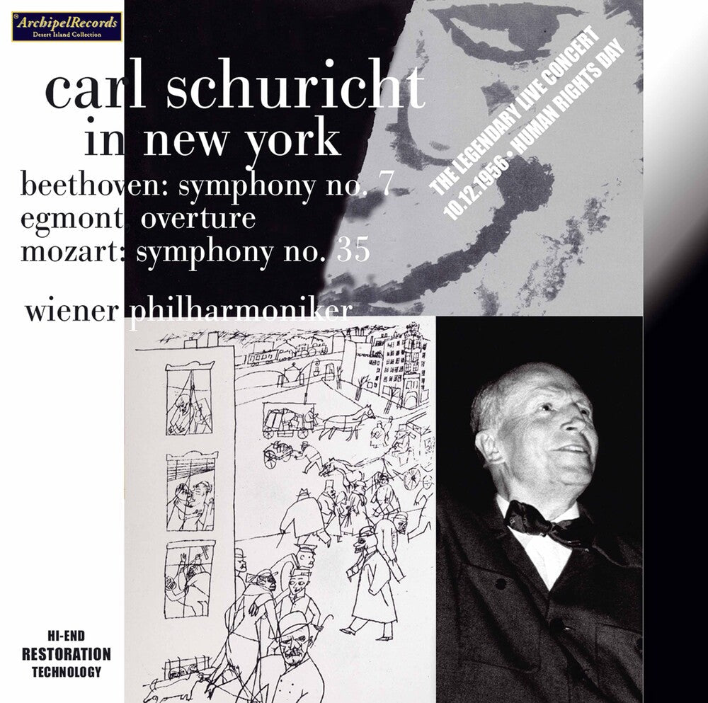 Beethoven / Mozart / Wiener Phil / Schuricht - Egmont Overture Op 84 Symphony No 7 / Symphony 35 [CD]