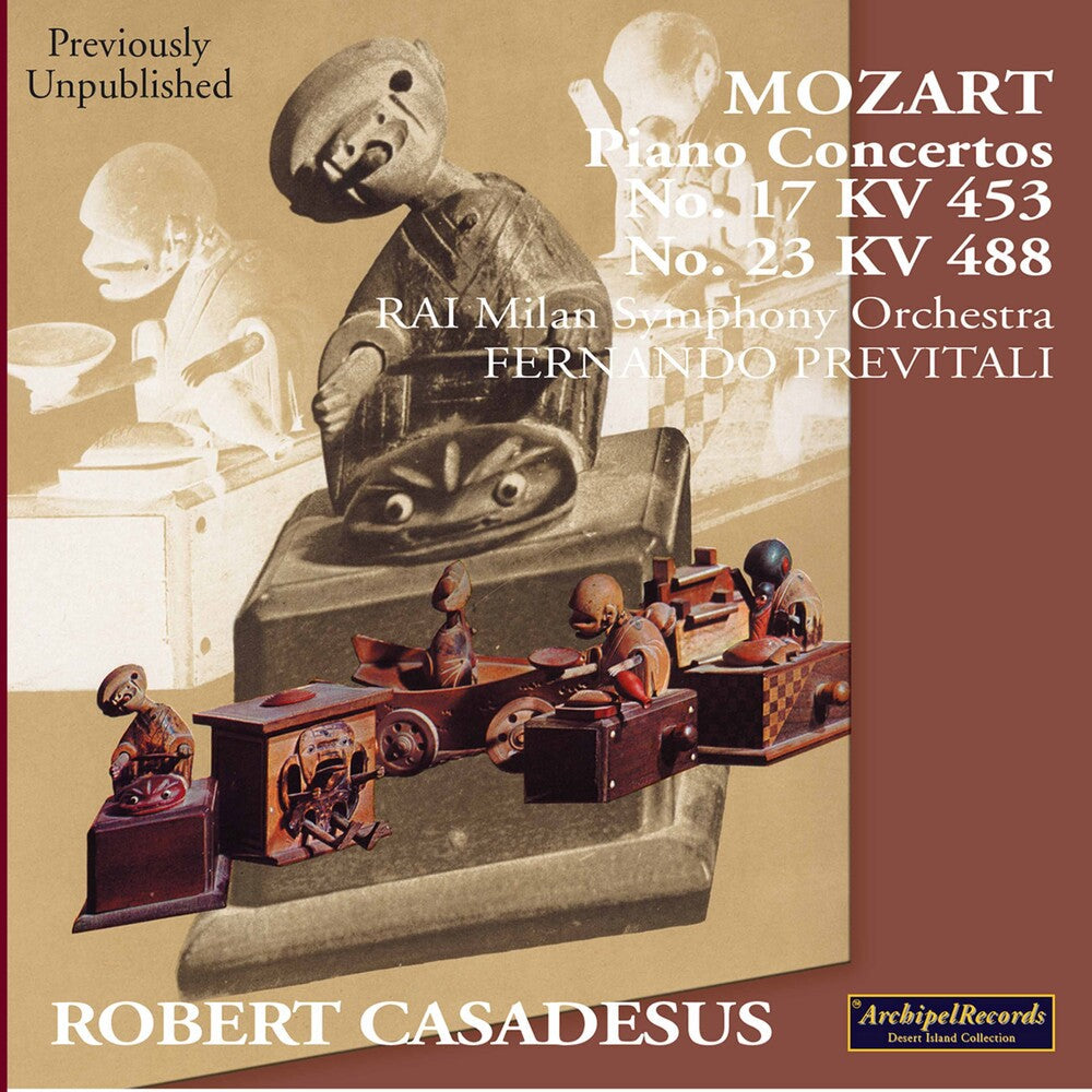 Mozart / Casadesus / Rai Milan Sym / Previtali - Piano Concertos [CD]