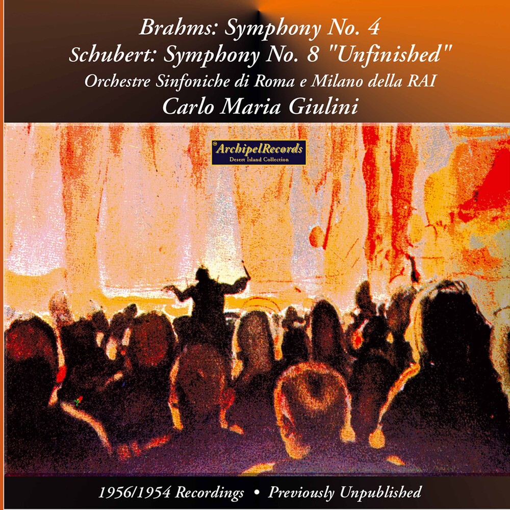 Brahms / Schubert / Sinfonia Milano Rai / Giulini - Symphony 4 & 8 [CD]