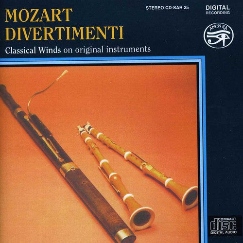On original instruments - Mozart Divertimenti [CD]