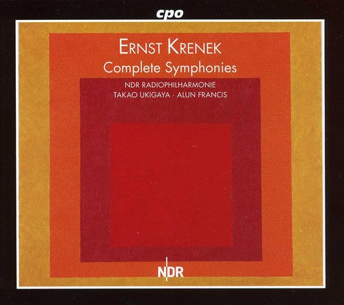 Krenek / Nrd Radiophilharmonie Hannover / Francis - Complete Symphonies [CD]