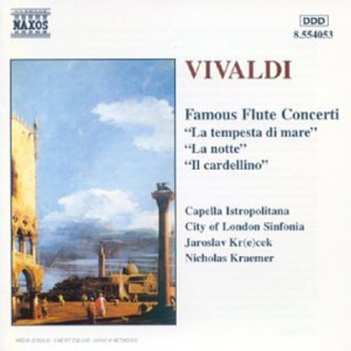 Vivaldi - Famous Flute Concertos - Music CD