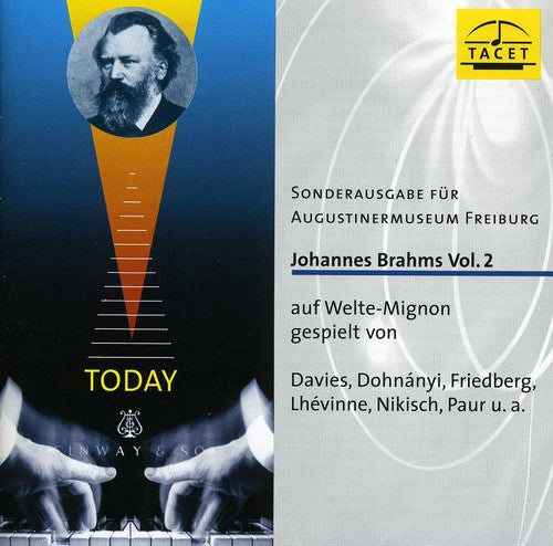 Welte-Mignon Mystery 2 Brahms / Various - Welte-Mignon Mystery 2: Brahms / Various [CD]