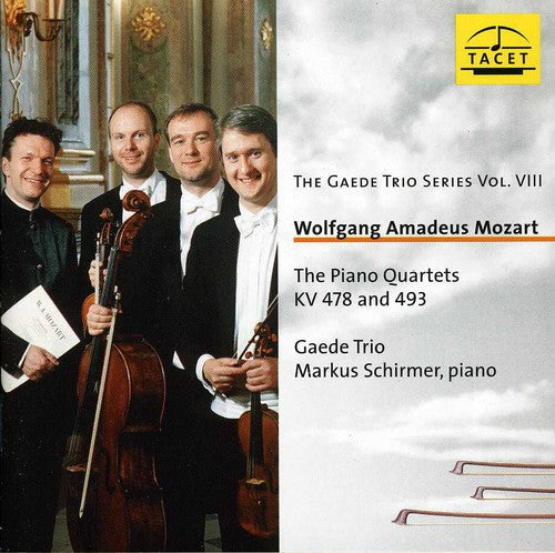 Mozart / Gaede Trio / Schirmer - Gaede Trio Series 8: Piano Quartets [CD]