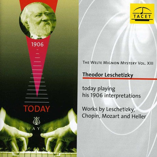 Mozart / Leschetizky - Welte-Mignon Mystery 13: Theodor Leschetizky [CD]