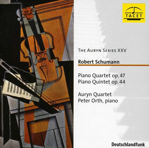 Schumann / Auryn Quartet - Auryn Series 25: Piano Quartet Op. 47 & Piano [CD]