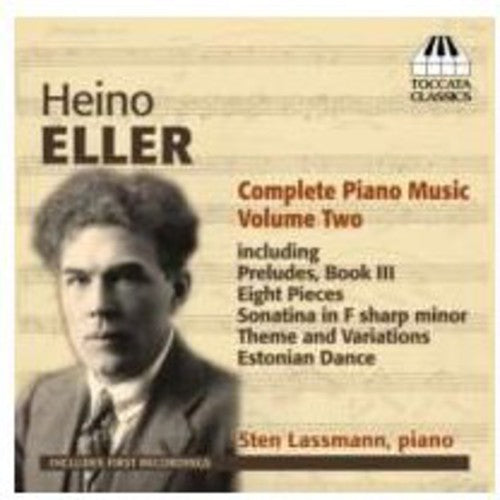 Sten Lassmann - Complete Piano Music 2 [CD]