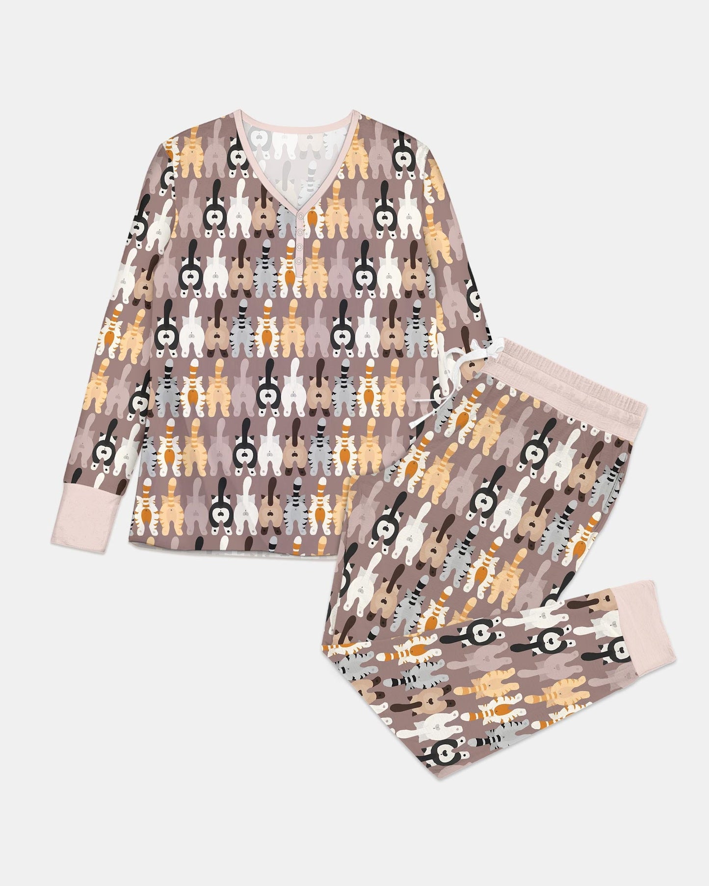 Cheeky Tails Women Pajama Set