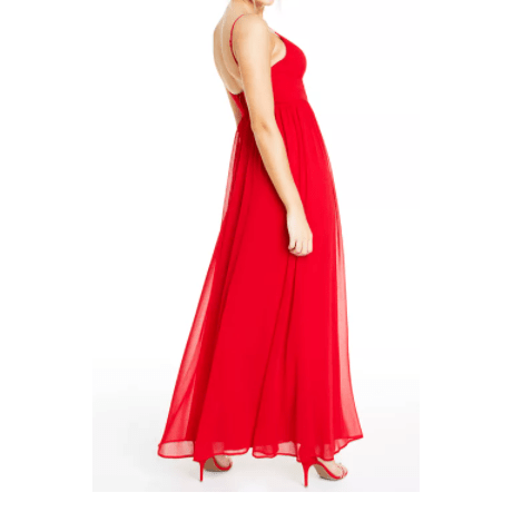 City Studios Juniors Chiffon a-Line Gown, Size 15