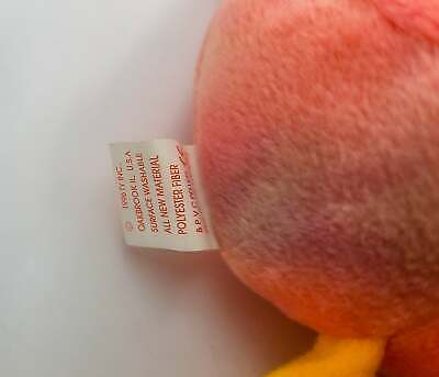 Rare Ty Beanie Baby Strut the Rooster 1996 – P.V.C. Pellets With Tag 14 Errors