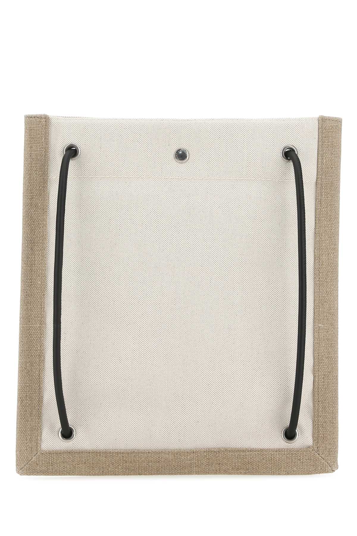 Saint Laurent Men Two-Tone Canvas Universite Crossbody Bag