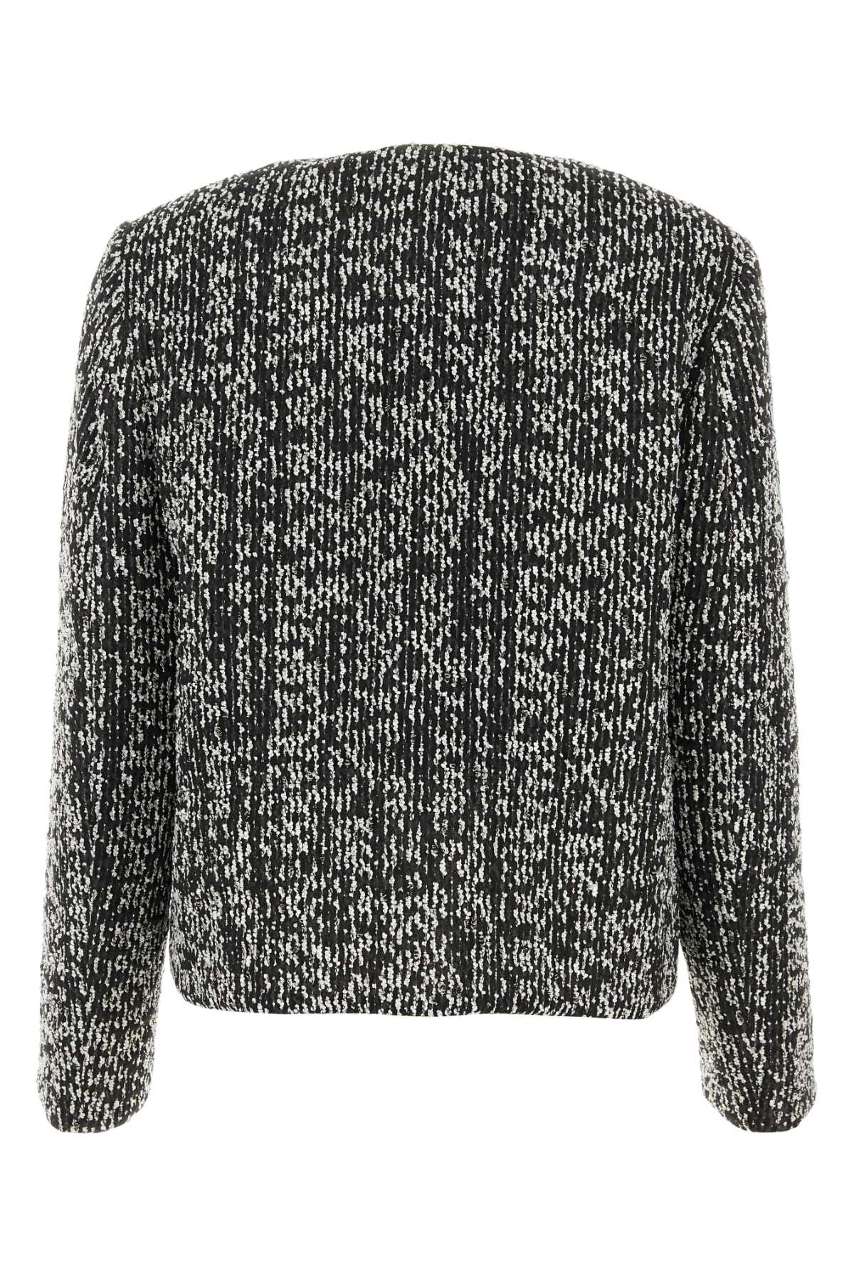 Lanvin Women Two-Tone Tweed Blazer