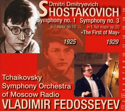 Shostakovich / Tchaikovsky Sym Orch / Fedoseyev - Sym 1 & 3 / the First of May [CD]