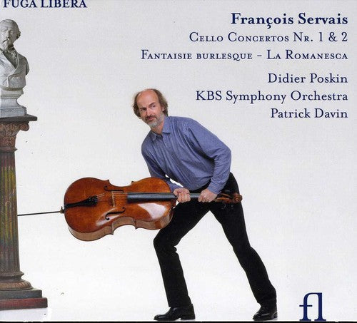 Didier Poskin - Cello Ctos 1 & 2 / Fantaisie Burlesque / Romanesca [CD]