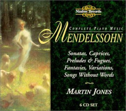 Mendelssohn / Jones - Piano Music (complete) [CD]