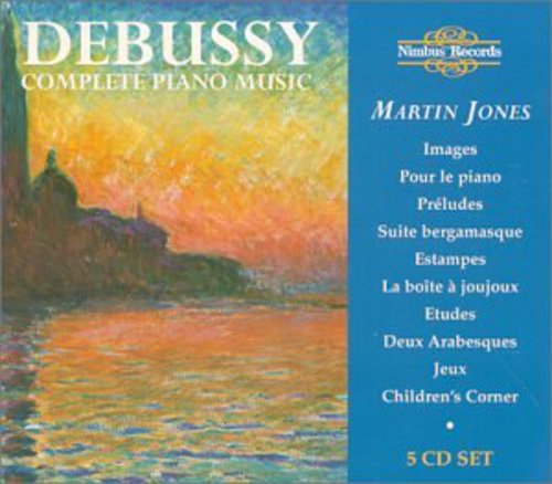 Debussy / Jones - Piano Music [CD]
