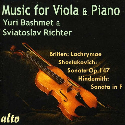 YURI BASHMET - Music for Viola & Piano [CD]