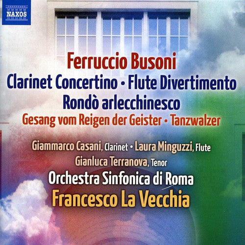 G. MARTUCCI - Clarinet Concertino / Flute Divertimento / Rondo [CD]