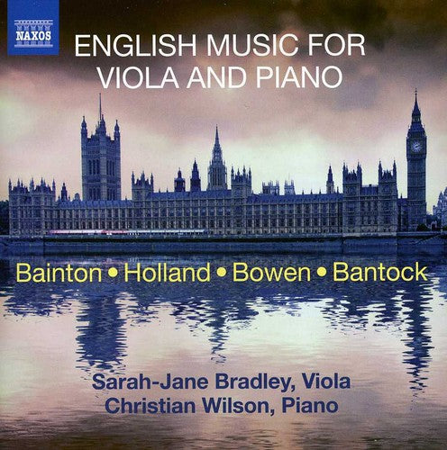Sarah-Jane Bradley - English Music for Viola & Piano [CD]