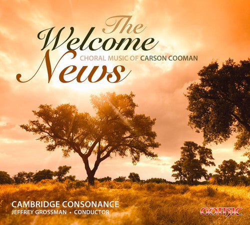Jeffrey Grossman - Welcome News: Choral Music of Cooman [CD]