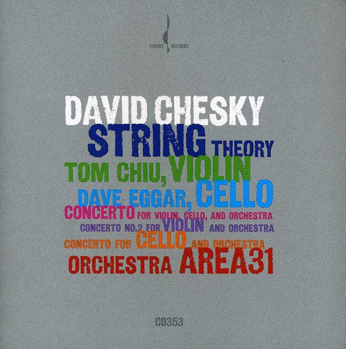 David Chesky - String Theory / Cto for Violin Cello & Orch [CD]