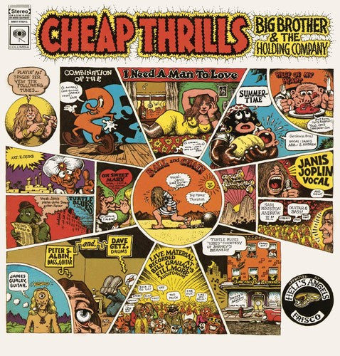 Big Brother & The Holding Company Featuring Janis - Cheap Thrills [LP] Vinyl Record