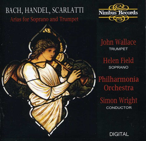 J Bach S / Wallace / Philharmonia Orch / Wright - Arias for Soprano & Trumpet [CD]