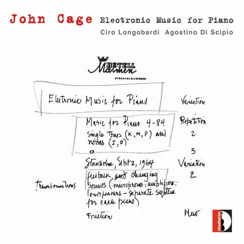 Ciro Longobardi - Electronic Music for Piano [CD]