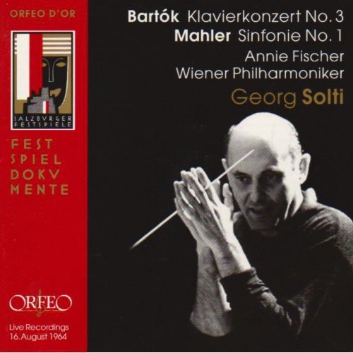 Bartok / Mahler / Fischer / Solti / Wiener Phil - Piano Concerto / Symphony 1 in D Major [CD]