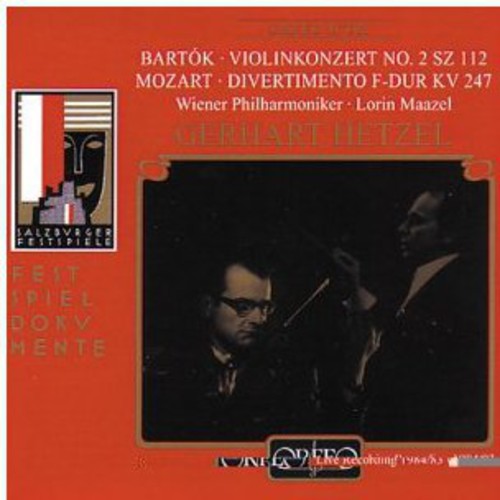 Bartok / Mozart / Maazel / Vpo / Wiener Kammerens - Cto Violin & Orch / Erste Londron'sche Nachtmusik [CD]