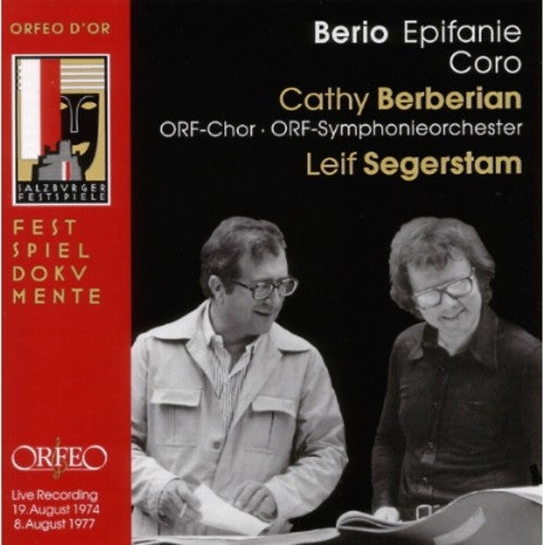 Berio / Berberian / Segerstam Orf So / Orf Chor - Epifanie Fur Orchester & Frauenstimme [CD]