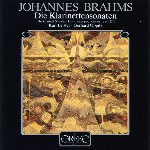 Brahms / Leister / Oppitz - Clarinet Sonatas [CD]