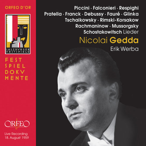 Nicolai Gedda - Liederabend: Salzburg Festival 1959 [CD]