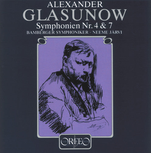 Glazunov / Jarvi / Bamberg Symphony Orchestra - Symphonies 4 & 7 [CD]