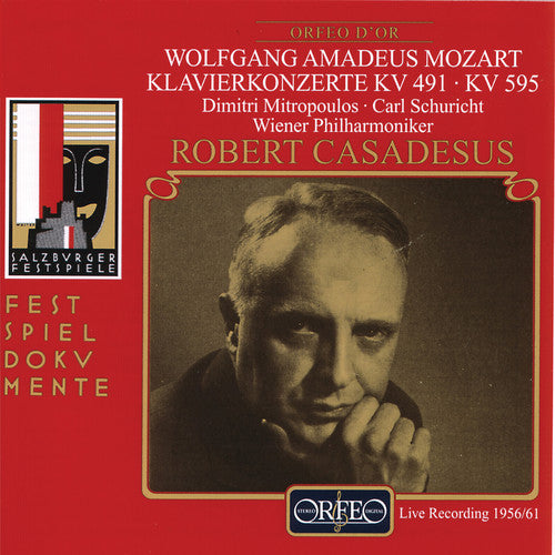 ROBERT CASADESUS - Piano Concertos K 491 K 595 [CD]