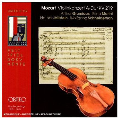 Mozart / Grumiaux / Morini / Milstein - Concerto for Violin & Orchestra [CD]