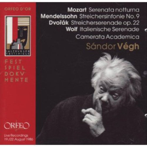 Mozart / Mendelssohn / Dvorak / Wolf / Vegh - Serenade in D Major / String Symphony [CD]