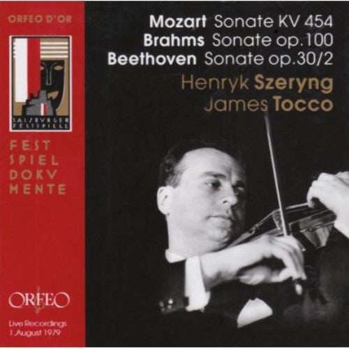 Mozart / Brahms / Beethoven / Szeryng / Tocco - Sonatas [CD]