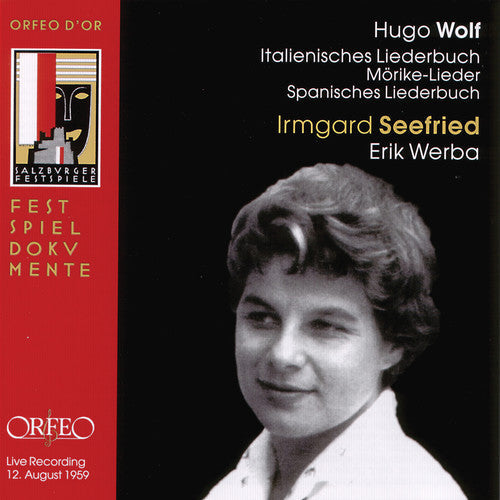 IRMGARD SEEFRIED - Italienisches Liederbuch I & II / Morike-Lieder [CD]