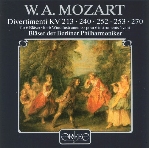 Mozart / Winds Of The Berlin Philharmonic - Divertimenti for 6 Winds [CD]